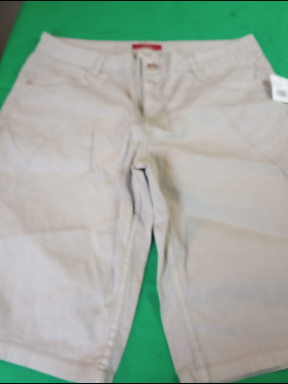 S. Oliver Smart Bermuda Beige Casual Shorts Size 38